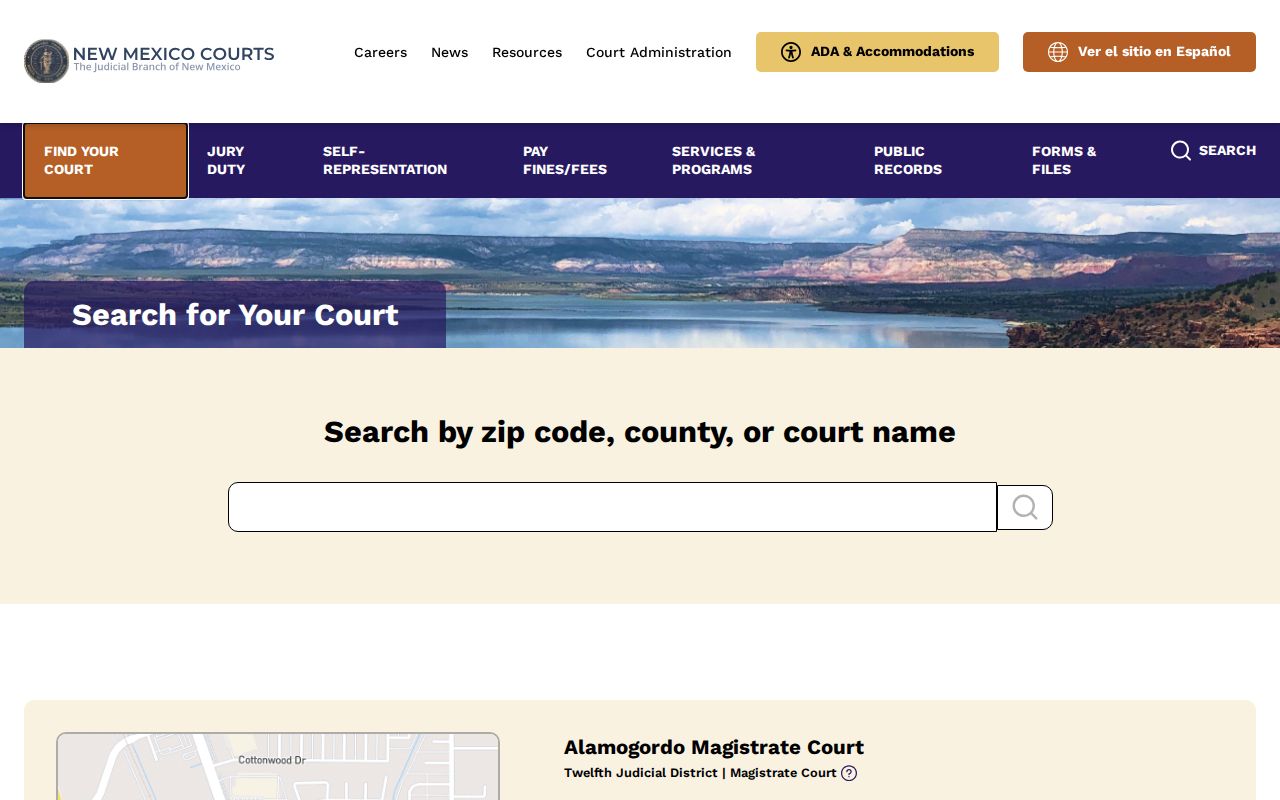 Dexter criminal records New Mexico official court finder