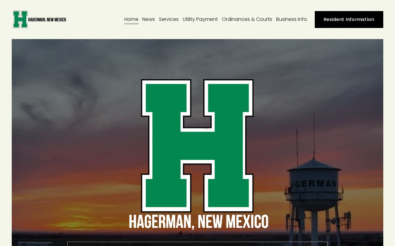 Hagerman criminal history Town Hall records contact page